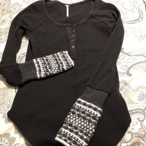 Free people thermal shirt